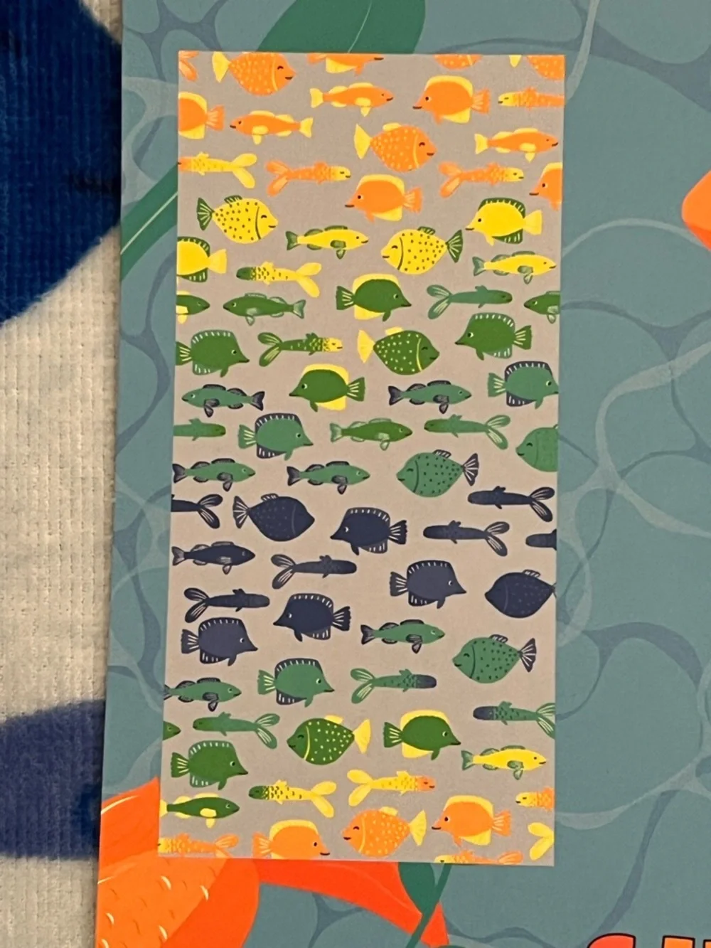 Sunny Kids Colorful Tropical Fish Beach Towel